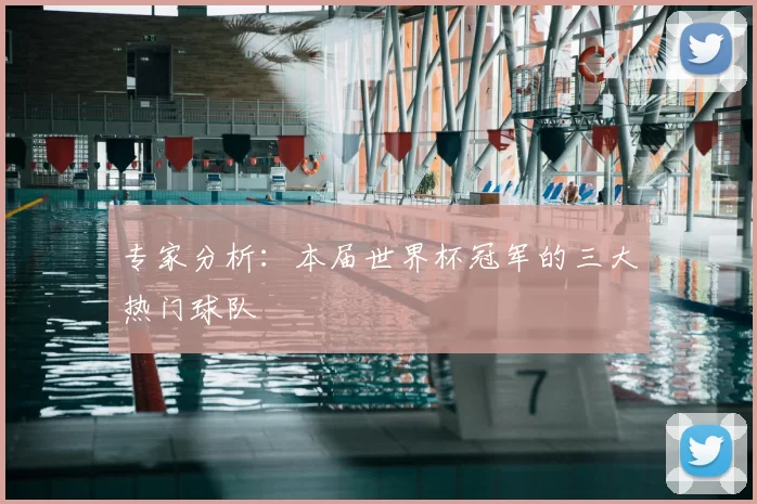 专家分析:本届世界杯冠军的三大热门球队